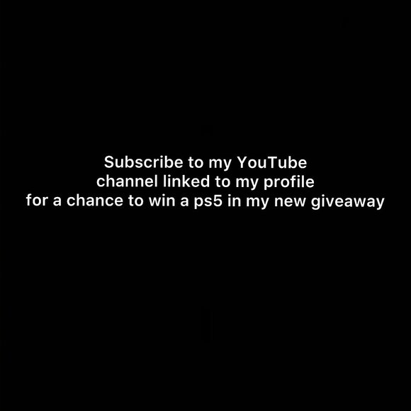 ps5 Other - Subcribe to my youtube channel to win a ps5!